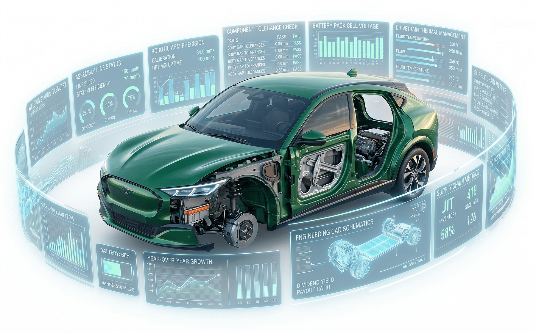 Cazana intelligence for vehicle manufacturers